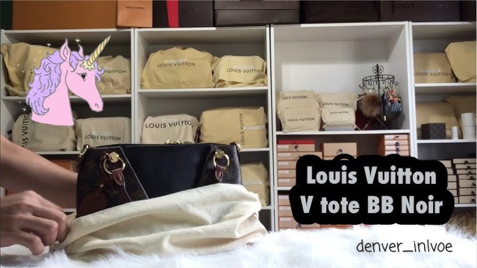 LOUIS VUITTON V TOTE BB: What Fits in my Bag? 
