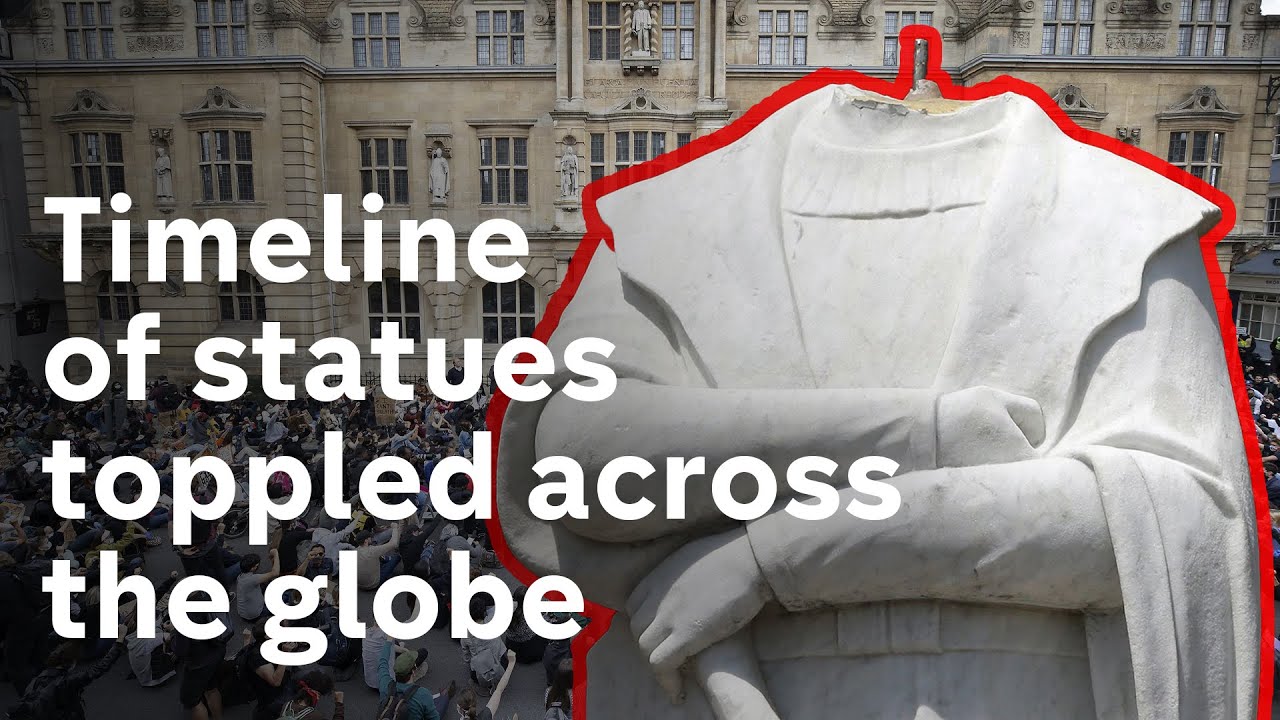 Timeline: Statues felled and vandalised following Black Lives Matter protests