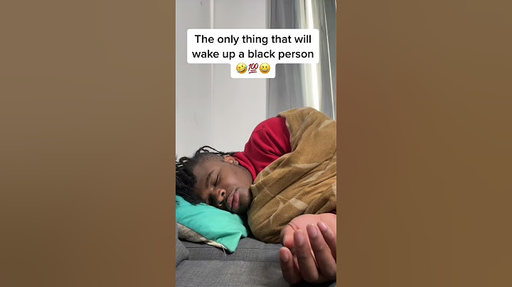 The only thing that can wake up a black person 😂 #blackpeople #funny #bruh