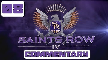 Saints Row 4 Walkthrough - Part 8 "Race, Zin Troops, System & Climbing Tower" w/ Live Commentary
