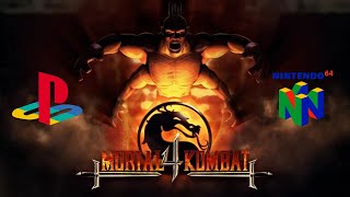 Mortal Kombat 4 - Playstation vs Nintendo 64