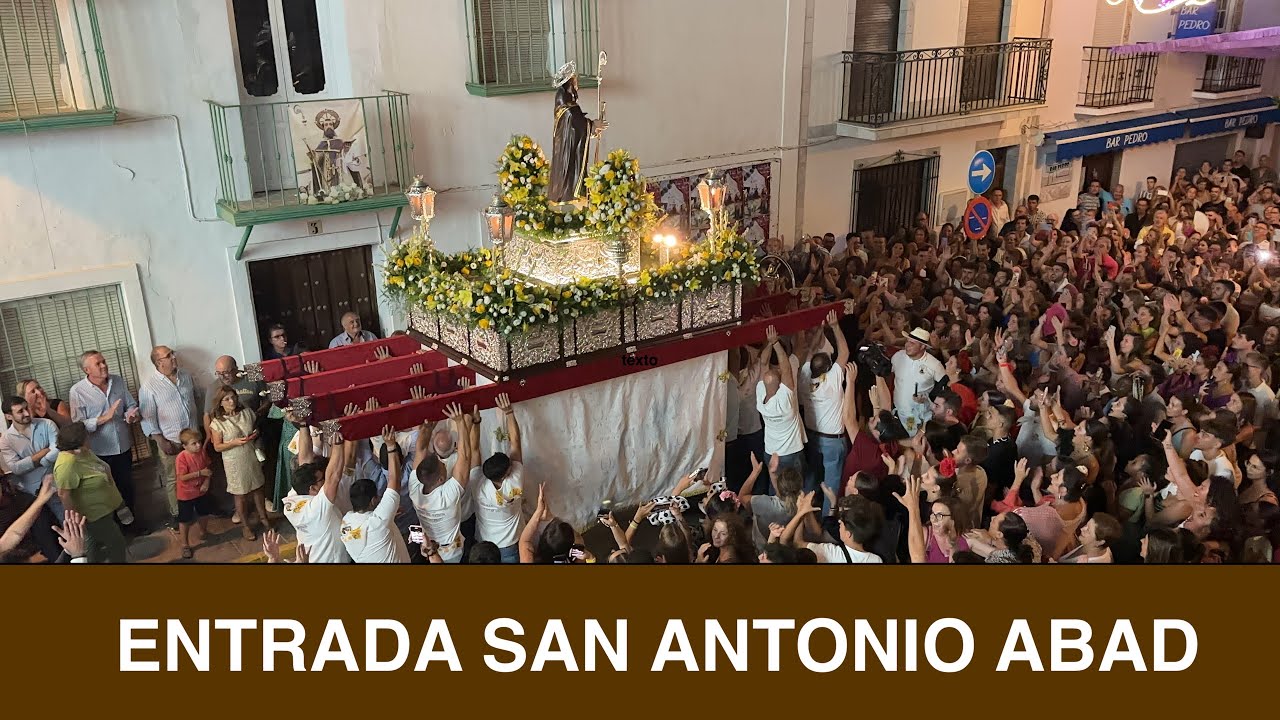 Entrada San Antonio Abad | Feria Cuevas del Becerro 2023