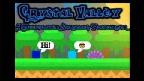 Multiplayer Platformer Tutorial In Scratch - Part 1