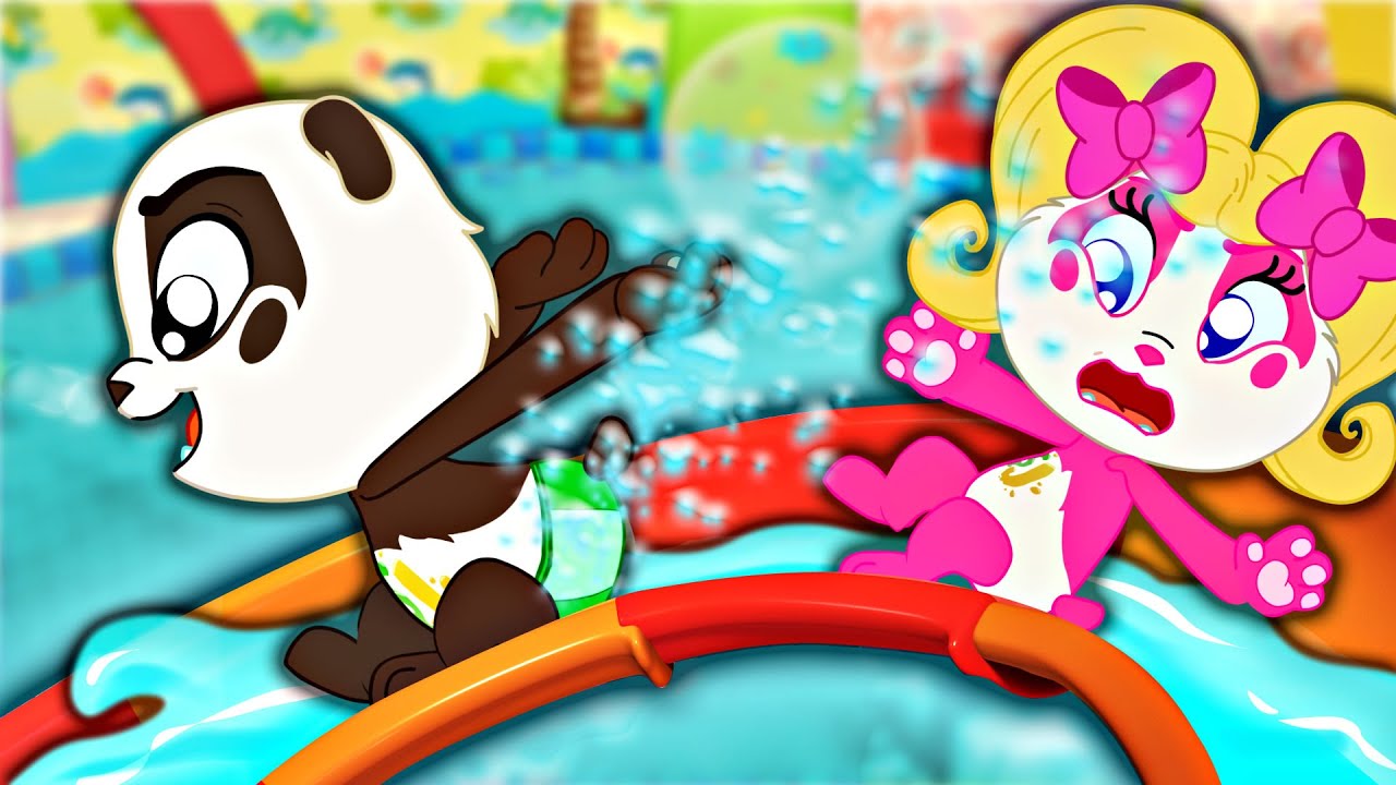 Let’s Go Swimming! Fun Pool Song for Kids | Panda Bo Nursery Rhymes ...