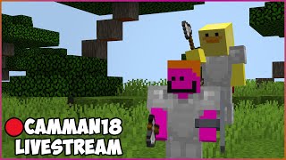 Minecraft Manhunt vs. TwiShorts REMATCH camman18 Full Twitch VOD
