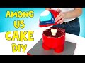 AMONG US CAKE DIY