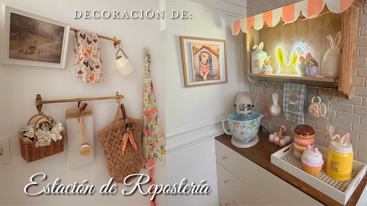 Decoración de Primavera y Pascua / Repostería