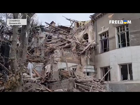 Обстрел Славянска: результаты