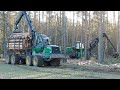 WALDSTERBEN I JOHN DEERE Harvester &  Forwarder im Kampf gegen den Borkenkäfer