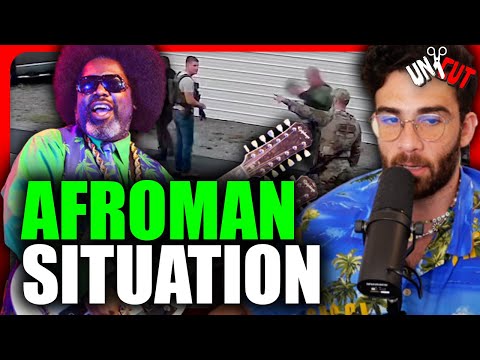 Thumbnail for Rapper AFROMAN SUED by POLICE officers who RAIDED his HOME | Hasanabi Reacts to Afroman Police Raid