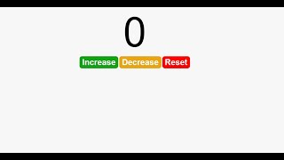 How to make a simple Counter Progam in Javascript (EASY)