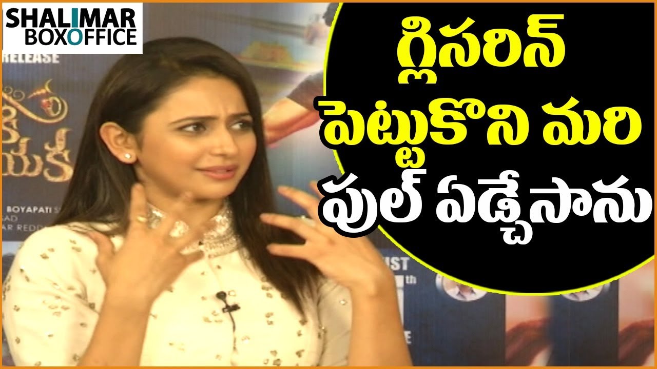 rakul preet singh hd images Rakul Preet Emotional Character || Jaya Janaki Nayaka Team Interview || Boyapati Srinu || Srinivas