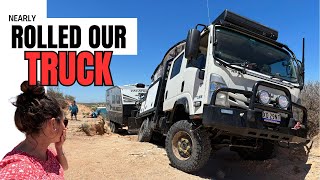 ISUZU NPS 4x4  TRUCK DISASTER! FREE CAMPING WITH OCEAN VIEWS