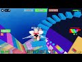 Beating my OWN TOWER in ROBLOX BUILD A TOWER!