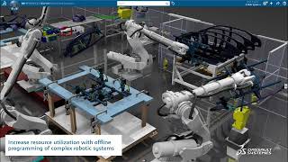 DELMIA - Assembly Robot Programming Simulation