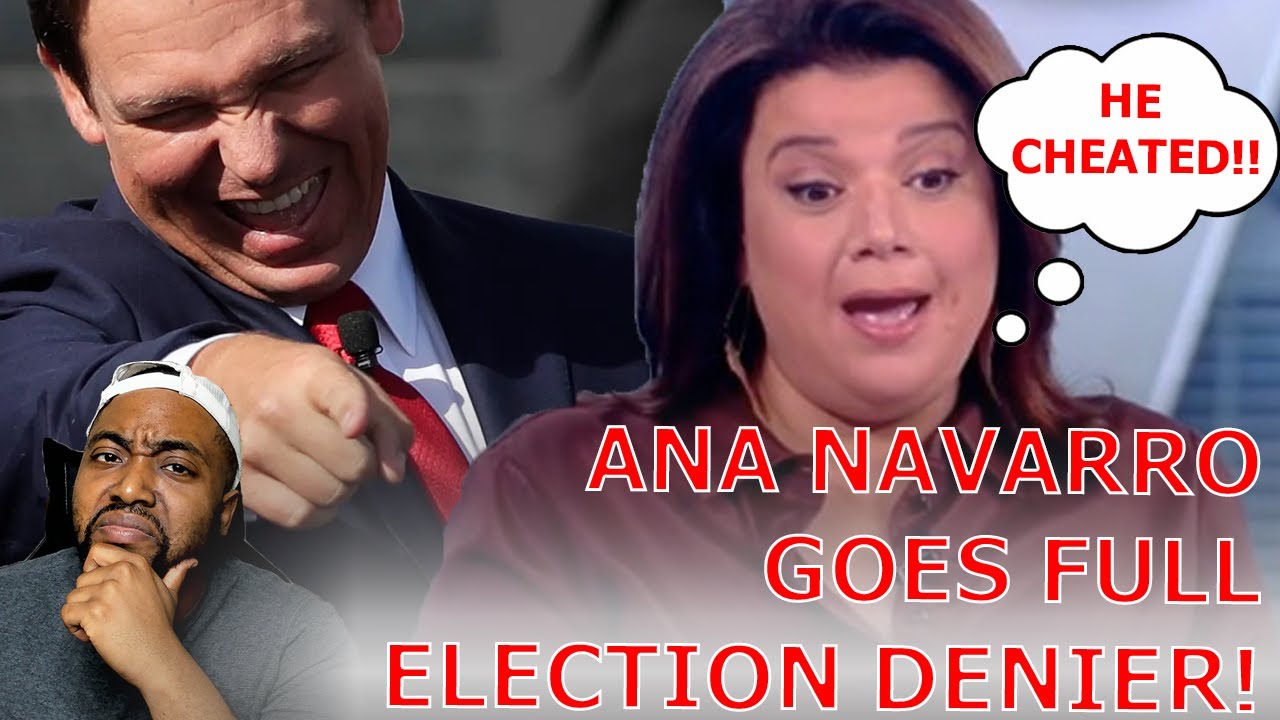 SALTY Ana Navarro MELTS DOWN Over Ron DeSantis’ Florida Latino Red Wave Claims He ‘Gamed The System’