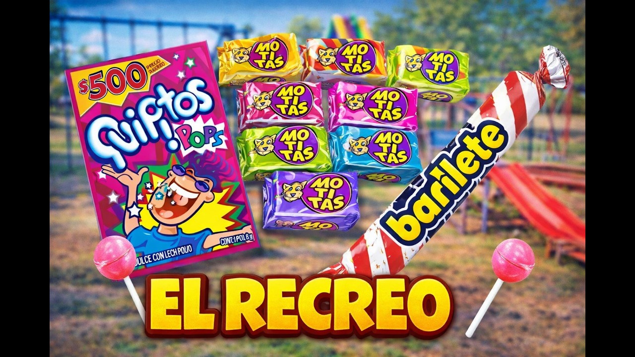 📺 Retro Cápsula🍬 Motitas, Quipitos y Sparkies | Los dulces que marcaron nuestra infancia en Colombia