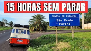 DE SÃO PAULO A FOZ DE IGUAÇU/PR DE KOMBI HOME | Viajando de Vw #ep388