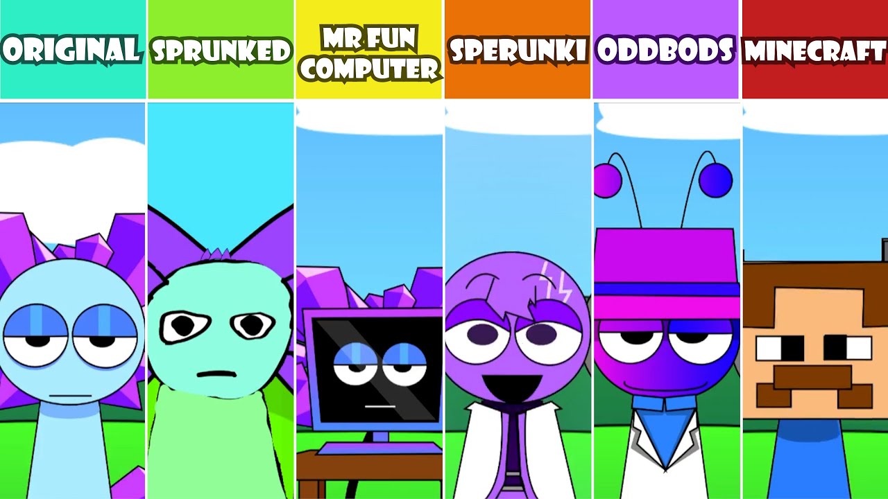 EVERY Incredibox Monster VOICE From Incredibox PYRAMIXED! All New Mod Versions Comparison