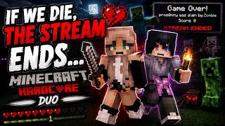 If we die, the stream ends Minecraft Hardcore.. Day 6