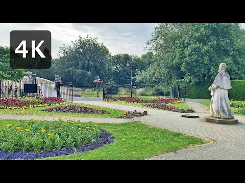 4K UHD | Abbey Park (Leicester - UK ) ??Walking Around The Park During Summer Time 2021 |