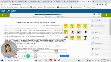 Upload and Assign Fields on PDF or ABA