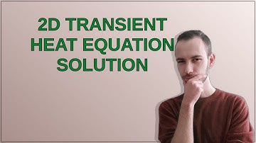 Mathematica: 2D transient heat equation solution