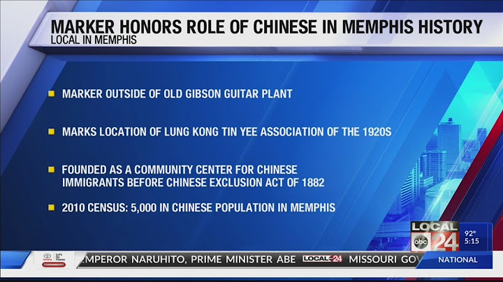New marker notes role of Chinese immigrants in Memphis' history
