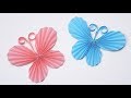 Le bricolage de lartisanat en papier pour les enfants de  de papillons de papier