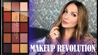 Макияж с палеткой MAKEUP REVOLUTION.