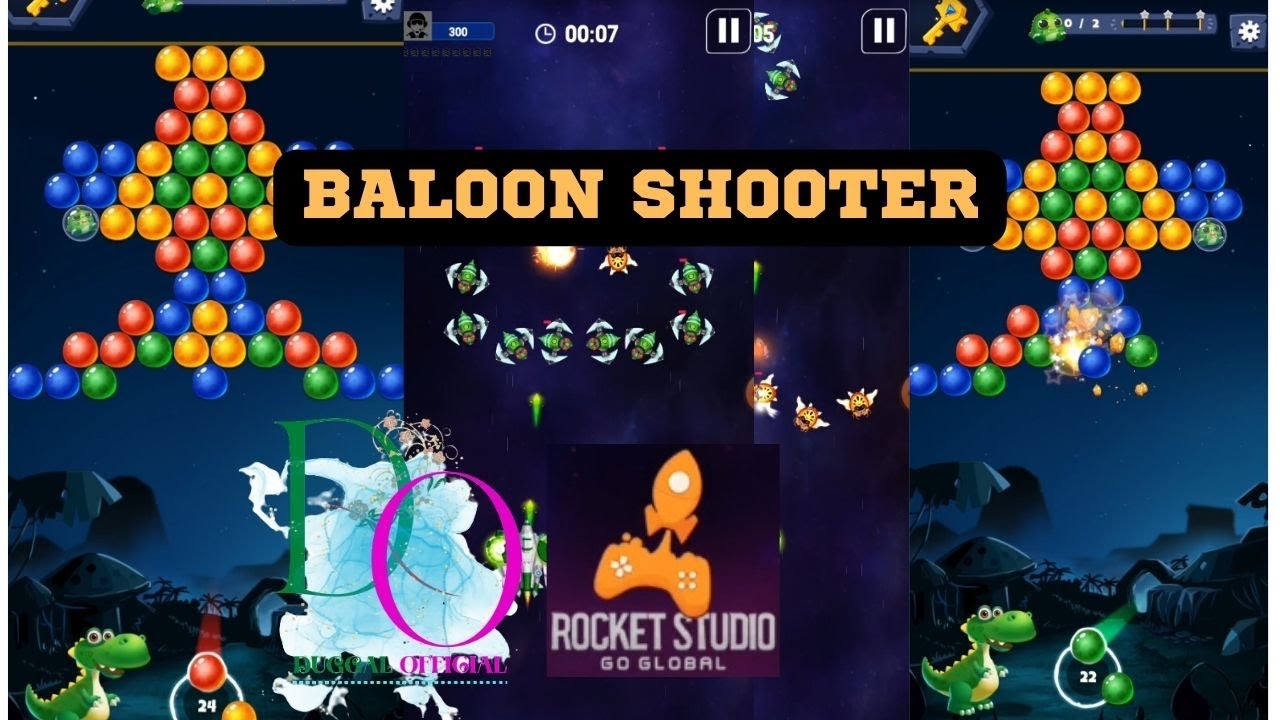 Shoot Bubble Gameplay 3 Bubble Shooting games New Levels - YouTube