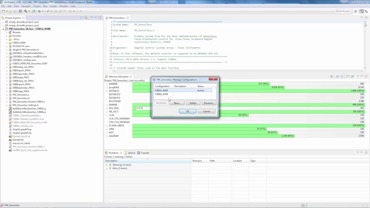 Creating a New Build Configuration