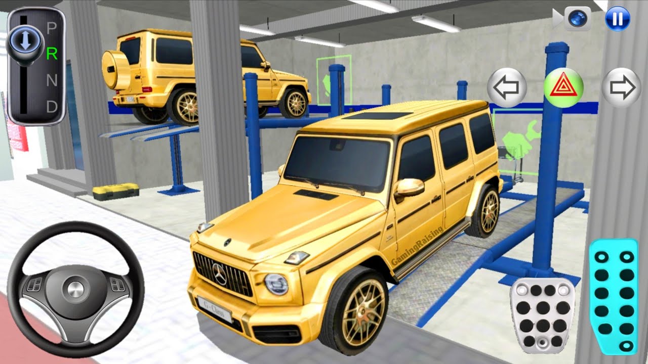 New Mercedes G63 in Auto repair Shop - 3D Driving Class 2026 - 3D Driving Class Game - Car Game
