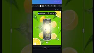 Lemon Soda Advertisement Design 🍋🔥 | Canva Graphic Design Tutorial