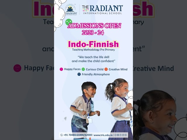 Indo-Finnish Teaching Methodology | #admissionsopen #admissionsopen2023 #shorts #schooladmissions