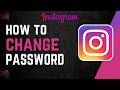 How to Change Instagram Password