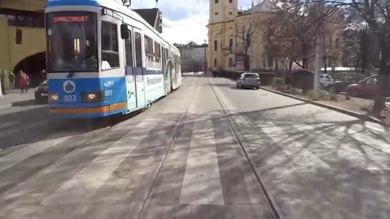 (Teljes) 2-es villamos vonal Debrecen CAF Urbos-3, 2015.04.04.