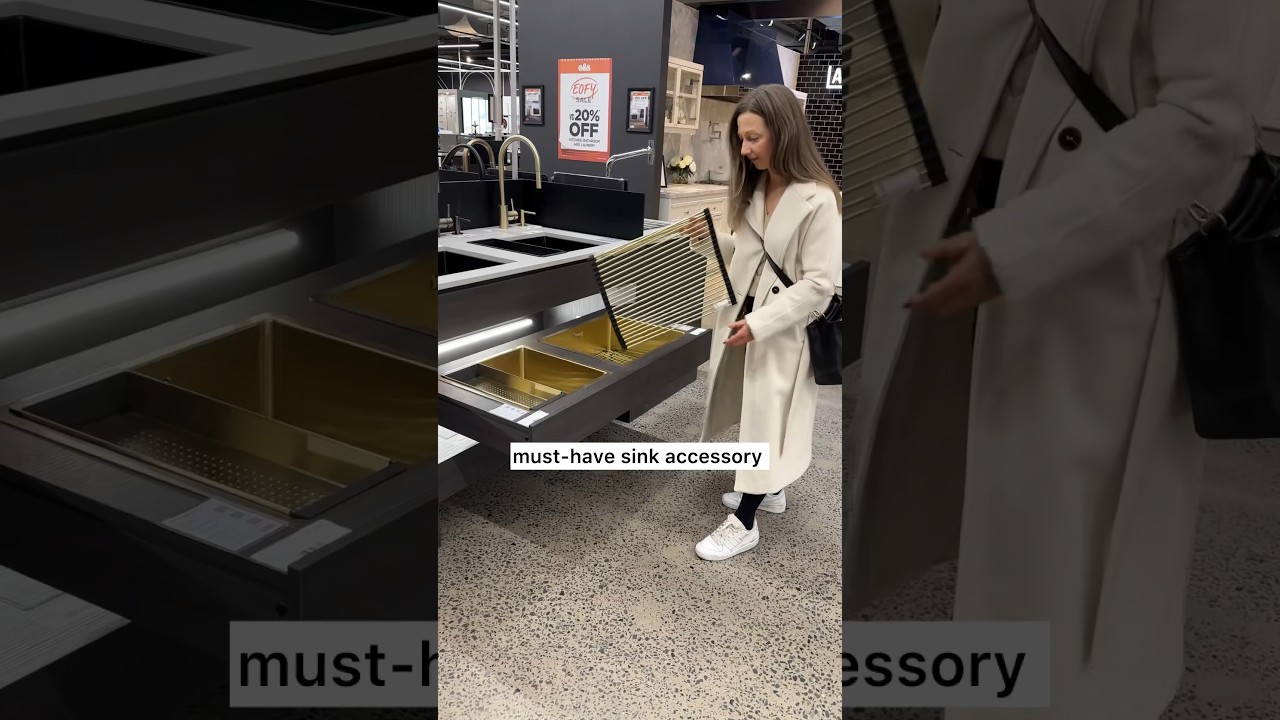 MUST HAVE KITCHEN ACCESSORY - sink roll mat 