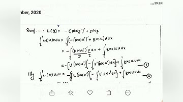 Lagrange identity for Sturm Liouvelle boundary value problems