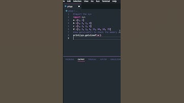 Check Memory Usage in Python! #python #coding #programming