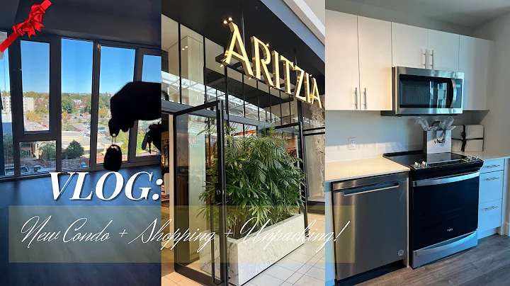 VLOG: New Condo + Shopping + Unpacking!