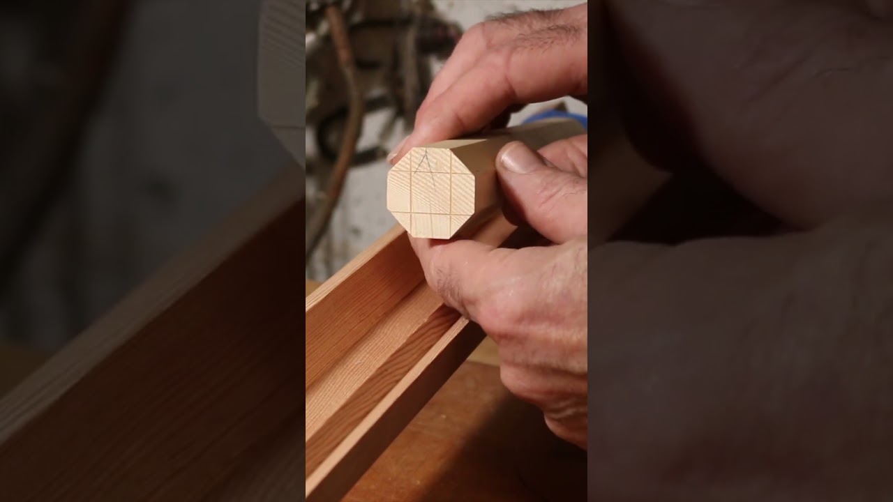 An old boatbuilders trick for rounding spars - the 7-10-7 rule