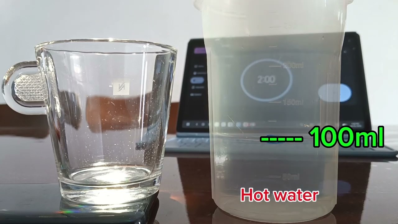 Experiment 🥼🧪 The relationship between the solubility of salt and the temperature of water 💯