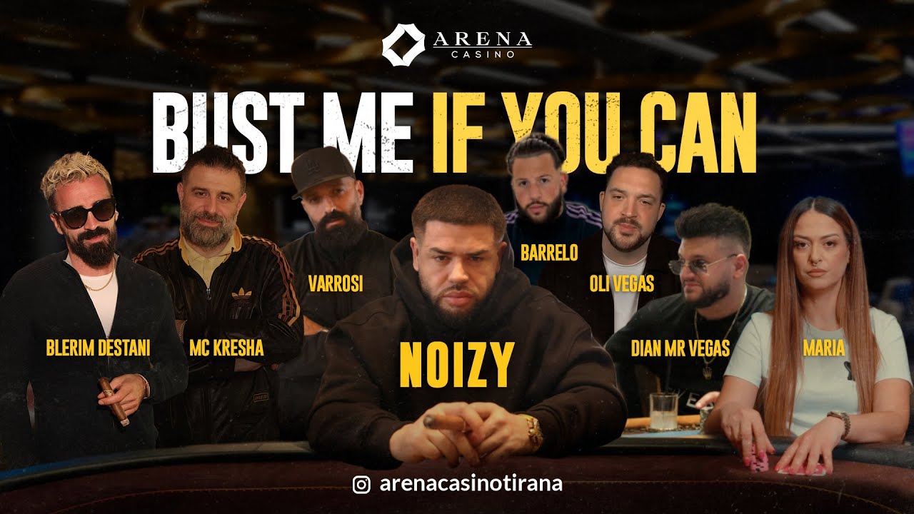 LIVE: Bust me, if you can - Noizy and his guests (Arena Casino Tirana)