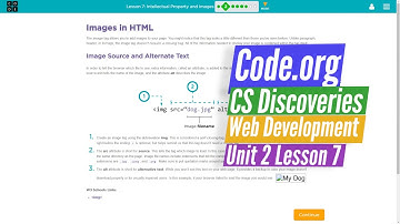 Intellectual Property and Images - Lesson 7.2 Tutorial with Answers - Code.org Web Development