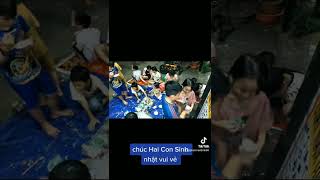 chúc mừng sinh nhật hai con