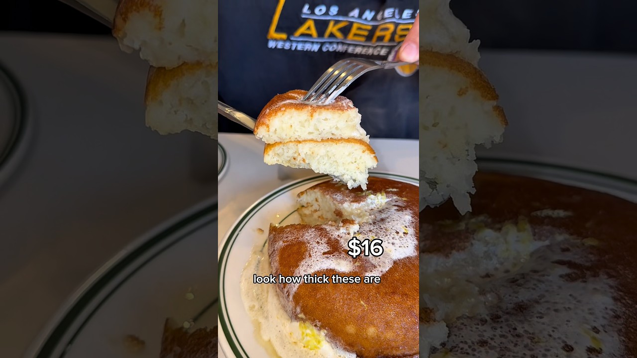 Rating the most viral pancakes in NYC - Golden Diner in the Lower East Side