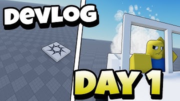 Making a Roblox Game IN 1 WEEK: Devlog 1