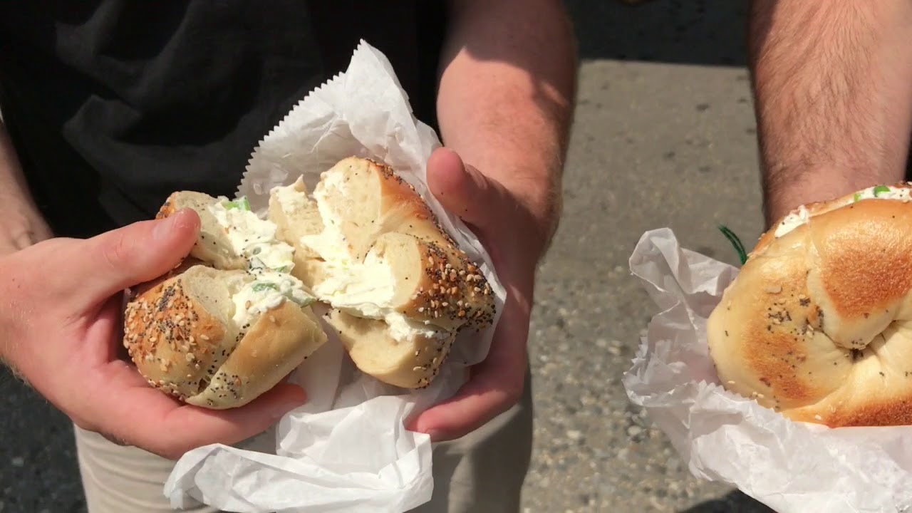 Brooklyn Bagel Blog review David's Bagels, East Village YouTube