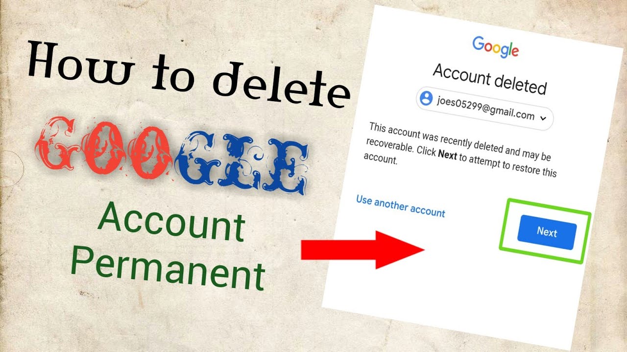 How to Delete Google Account Permanently on Android | Google Account Kaise Delete kare|#Technohardik